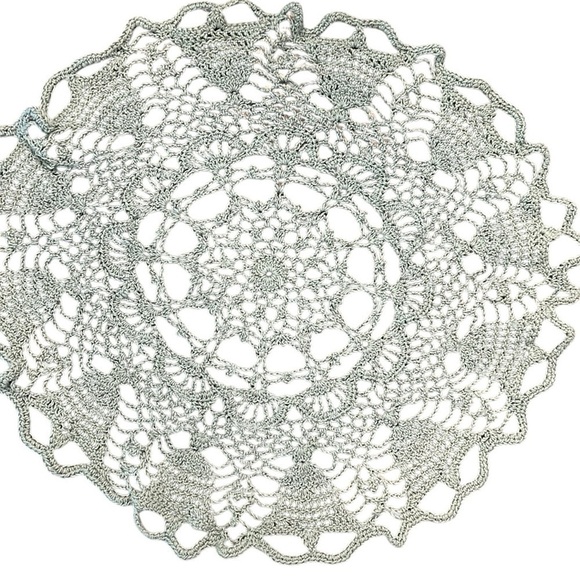 Round Crochet Doily - Picture 1 of 11